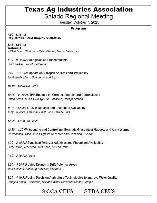 Agenda